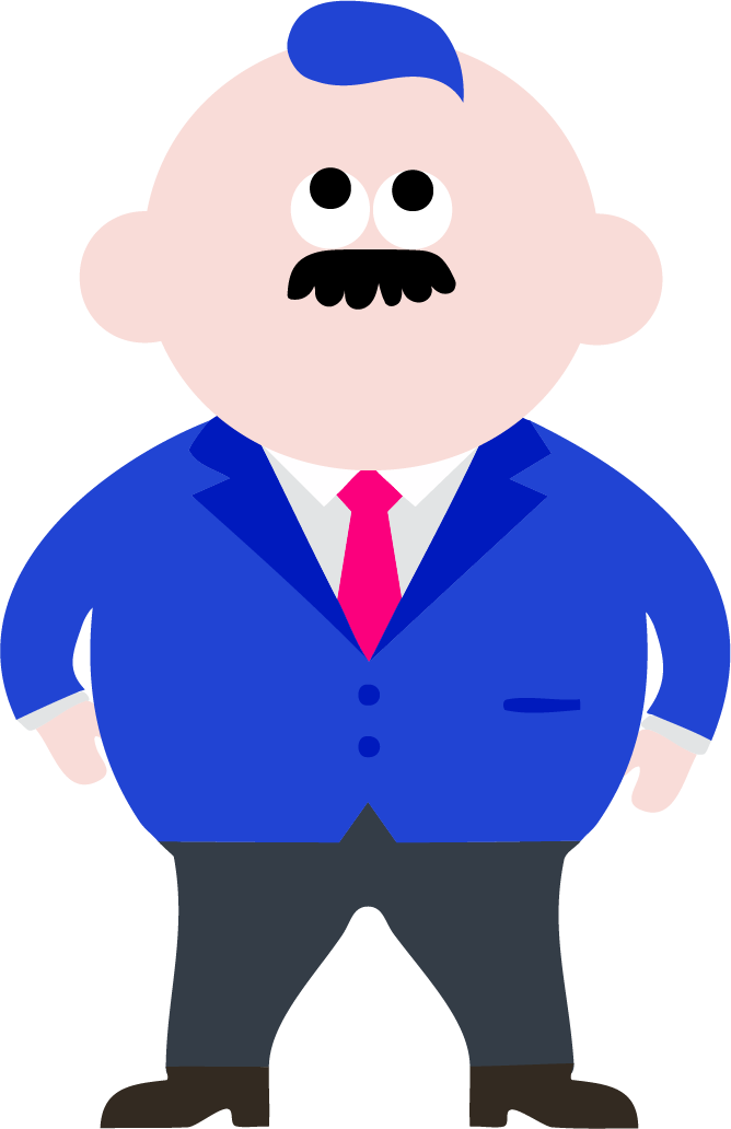 そんなときはシャチョーくんにおまかせください！