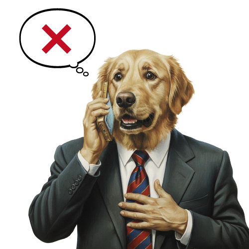 わからないことがあってサポートに電話、なかなか繋がらない様子