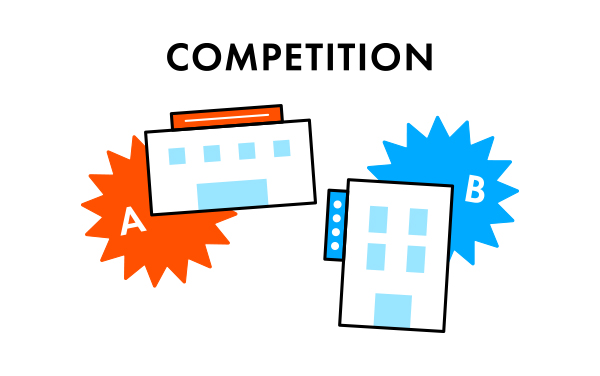 競合はどこなのか