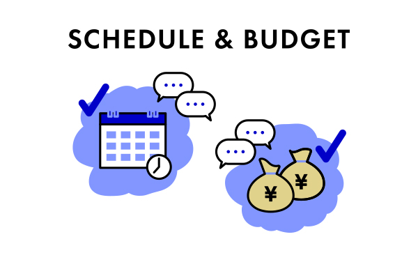スケジュールと予算