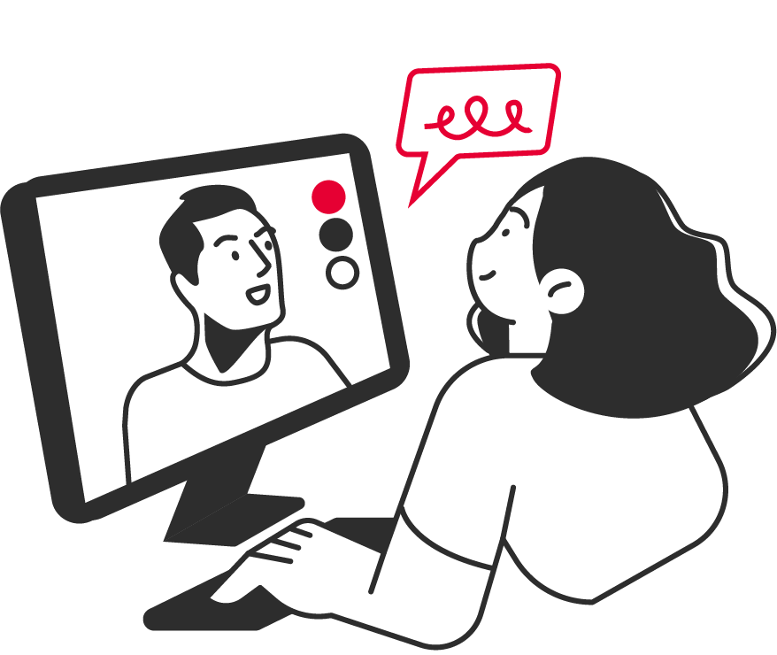 デザイナーと直接つながる、スムーズなロゴ制作